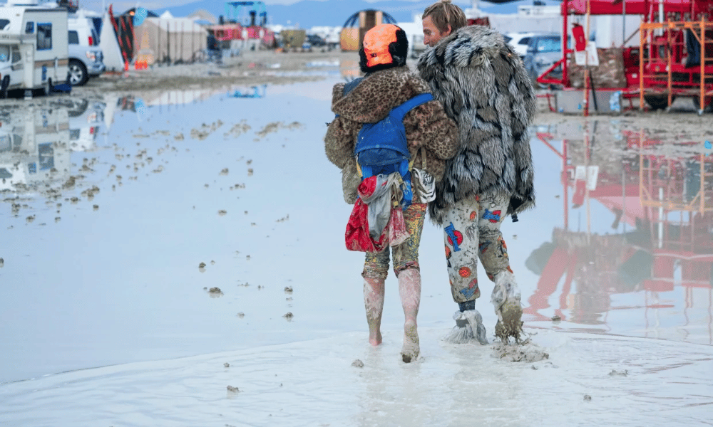 Burning Man attendees advised to 'shelter in place,' conserve food and water due to heavy rain - Economytody